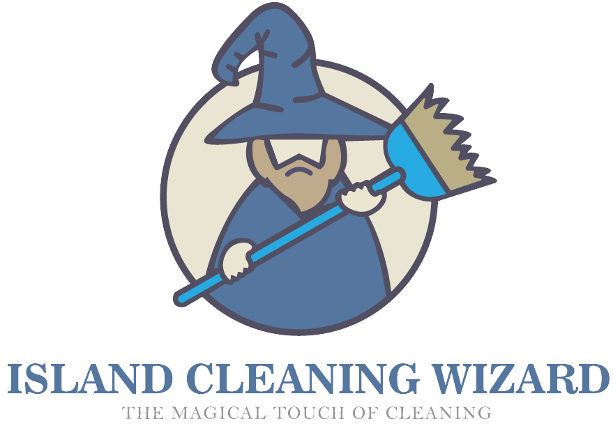 Island CLEANING WIZARD Logo